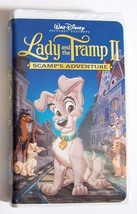 DISNEY Lady and the Tramp II Scamp&#39;s Adventure Family VHS 2001 EXCELLENT... - $6.00