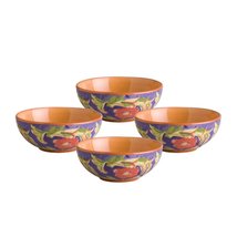 Pfaltzgraff Villa Della Luna Set of 4 Fleur Soup or Cereal Bowls, 24-Ounce - $76.79