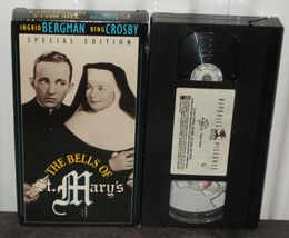 The Bells of St Mary's VHS Ingrid Bergman Bing Crosby Republic Pictures SE - €12,61 EUR