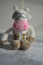 Boogaloo Booga Buds Talking Plush Cow Stuffed Animal Toy Doll 12&quot; Intera... - £10.62 GBP