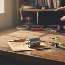 PlusRoc RV Vent Fan 12V Round Shaft Motor Replacement for Ventline White - $21.17 CAD