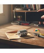 PlusRoc RV Vent Fan 12V Round Shaft Motor Replacement for Ventline White - $15.04