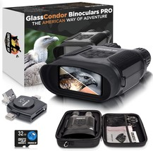 Creative Xp Pro Night Vision Binoculars - Digital Infrared, 4&quot; Screen, 2X, Case - £128.68 GBP