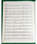 Tom Shepard Manuscript Brass Quintet arrangement Walkin&#39; my Baby Back Ho... - £378.09 GBP