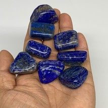 132.8g,0.9&quot;-1.2&quot;, 8pcs, Natural Lapis Lazuli Tumbled Stone @Afghanistan, B30282 - £12.79 GBP