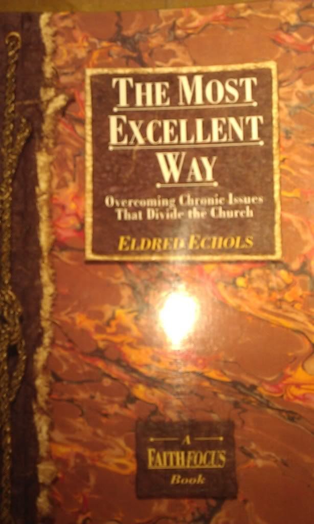 Most Excellent Way The most excellent way: Overcoming chronic issues that divide the ...