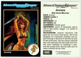 1991 TSR AD&amp;D Gold Border Fantasy RPG Card 490 ~ Clyde Caldwell Art / Red Sonja - £7.77 GBP