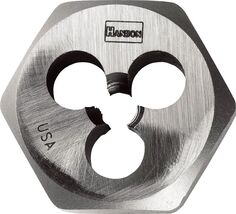 Irwin Hanson High Carbon Steel Metric Hexagon Die 7 - 1 mm - $9.95