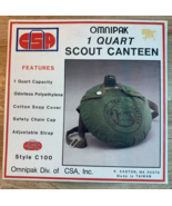 Ultra Rare Omnipak 1 Quart Scout Canteen: Style C100: New, Boy Scouts, C... - $19.79