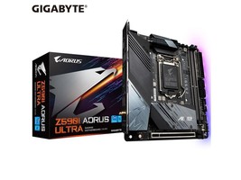 Gigabyte Z590I Aorus Ultra Lga 1200 DDR4 64GB Mini-ITX - £723.60 GBP