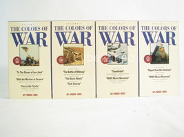 The Colors Of War 4 VHS Tape Set - £12.73 GBP