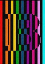 Pepita Needlepoint Canvas: Letter B Illusion, 7&quot; x 10&quot; - $56.00+