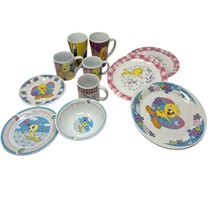 Ceramic Tweety Bird Lot of Mugs and Plates Gibson Warner Brothers  - £39.47 GBP