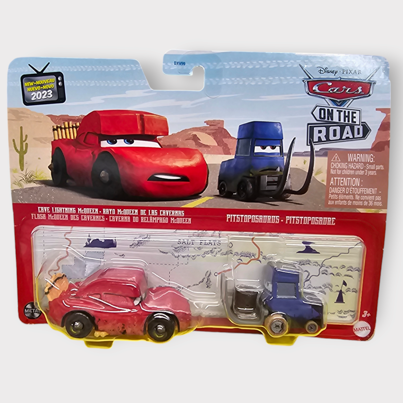 Disney Cars On the Road Cave Lightning Mcqueen &amp; Pitstoposaurus Diecast ... - $18.00