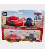 Disney Cars On the Road Cave Lightning Mcqueen &amp; Pitstoposaurus Diecast ... - $24.69 CAD