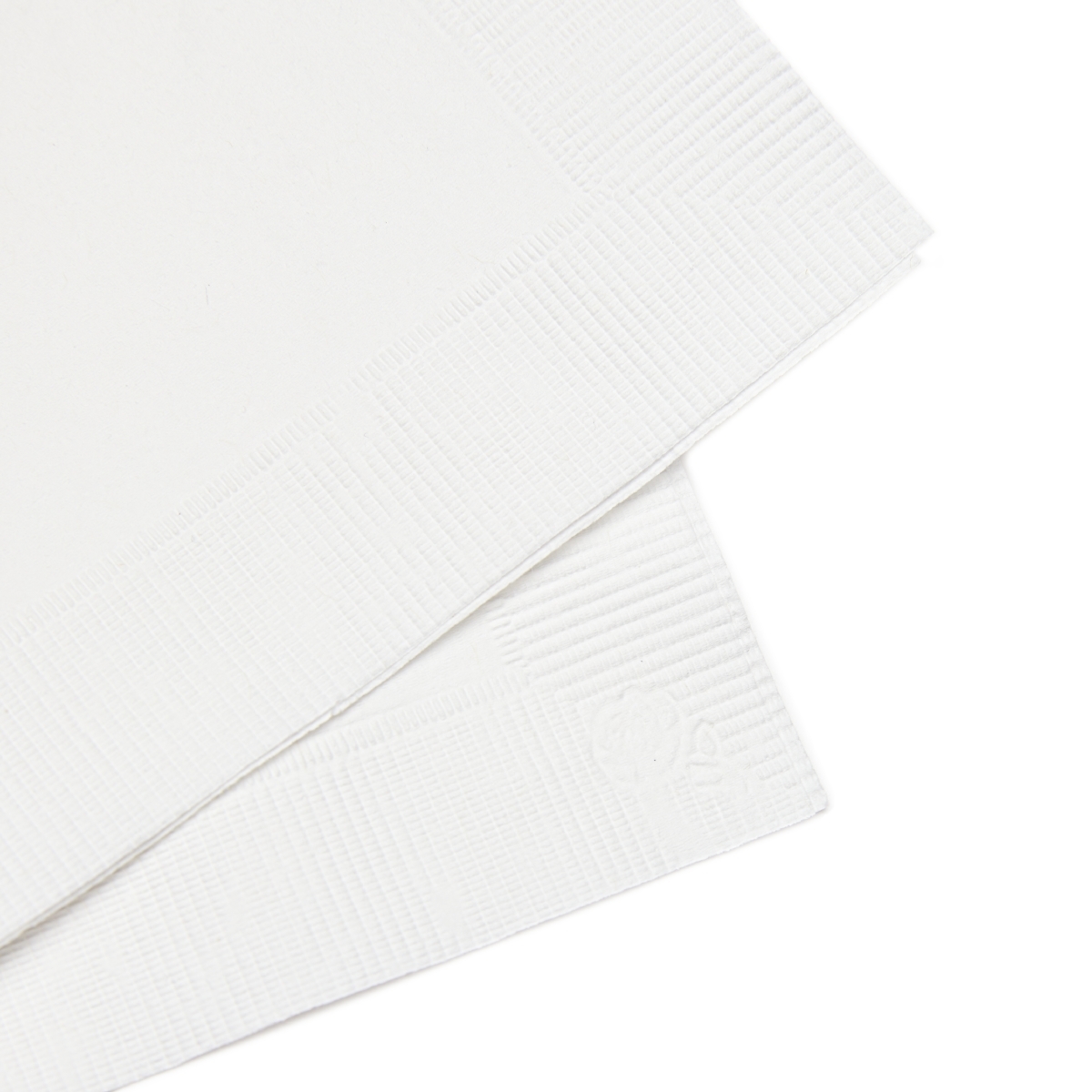 Primary image for Customizable White Napkins with Coined Edge for Special Events - Soft 3-Ply Pape