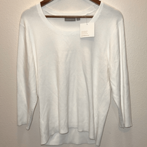 Croft &amp; Barrow Ribbed Sweater New with Tags XL - £9.97 GBP