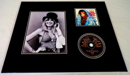 Stevie Nicks Framed 16x20 Time Space CD &amp; Photo Display - $79.19