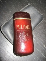 Pall Mall Famous Cigarettes Gas Butane Jet Lighter c/w Faux Leather Pouch - $6.99