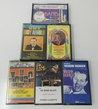 Big Band Eddy Arnold Frankie Laine Vaughn Moore Set of 6 Cassettes - £8.92 GBP