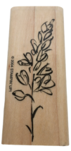 Stampin Up Rubber Stamp Hyacinth Flowers Leaves Plant Card Making Craft Nature - £3.98 GBP