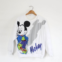 Vintage Walt Disney Mickey Mouse Sweatshirt Medium - £20.24 GBP