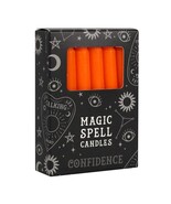Pack of 12 Orange "Confidence" Spell Candles - €5,15 EUR Pack of 12 Orange "Confidence" Spell Candles - €5,15 EUR