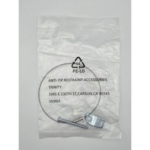 Trinity Anti-Tip Restraint Kit Furniture Safety Cable Mounting Hardware New - $163.45 MXN