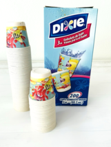 Dixie 3 oz Paper Bath Cups Tropical Fantasy Fish 120 Cups- Open Box - $14.80