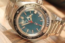 Vostok Komandirsky Mechanical Automatic Wrist Watch Diver Scuba Dude 020059 - £103.90 GBP
