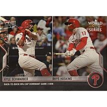 2022 TOPPS NOW #1145 KYLE SCHWARBER &amp; RHYS HOSKINS BACK-TO-BACK HRs GAME... - $13.18
