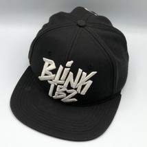 Blink 182 6 Arrow Smiley Face Black Wool Snapback Embroidered Hat Adjust... - £30.92 GBP