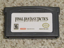 Final Fantasy Tactics Gameboy Advance Video Game Cartridge Great Condition - £12.57 GBP
