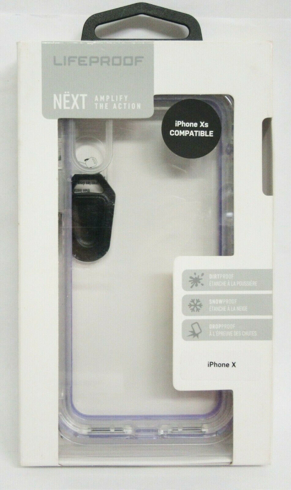 NEW Lifeproof NEXT Phone Case 77-59662 for Apple iPhone X / Xs - Ultra Violet - $14.06