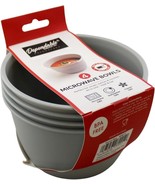 4 Pack Microwave Bowls Heat and Eat 26 OZ Dishwasher Safe BPA-Free Plast... - $238.03 MXN