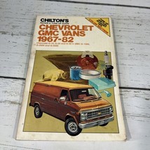 Vintage Chilton Car Manual 6930 1967-1982 Chevrolet GMC Vans - £5.52 GBP