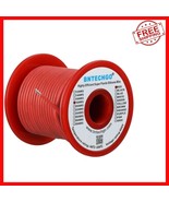 18 Gauge Red Silicone Wire Spool 100ft - Flexible Tinned Copper, Ultra D... - $44.06 CAD