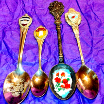 Vintage souvenir spoons/different states~1 is 925 - £37.33 GBP