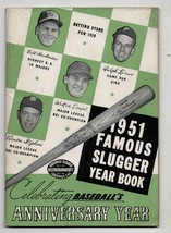 VINTAGE 1951 H&amp;B Famous Slugger Yearbook Ralph Kiner - £39.56 GBP