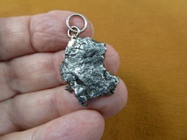 x260-40) 7g Campo del Cielo meteorite natural shape space pendant iron n... - £34.26 GBP