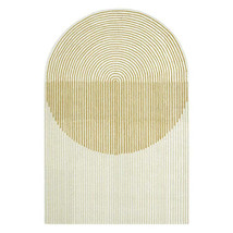 Shaped White Multi Designer Hand Tufted Rug,Kid Rug,Custom Rug,Loop Pile Rug, - £141.64 GBP+