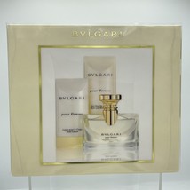 BVLGARI Pour Femme Eau de Parfum Perfume Shower Gel Lotion 2.5oz 1.7oz 3X SET - £315.42 GBP