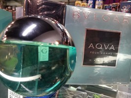 Aqva Marine Pour Homme Bvlgari 3.4 Oz Edt Men Spray Cologne Aqua 3.3 100 New Box - $129.99