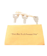 Lot of 3 Vintage Luggage Lock Keys Bantam and Long Lock - $9.31 CAD