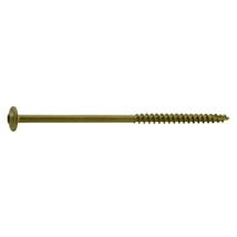 5/16 x 6&quot; Star Drive Tan Lag Saberdrive Screws 20lb Bucket (358 pcs.) - $258.19