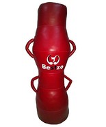 Bestzo MMA Punching Bag - Cylinder Shape Pound/Floor Striking -Red-Synth... - $89.00