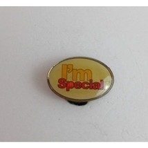 Vintage I&#39;m Special Oval McDonald&#39;s Employee Hat Pin - $10.19