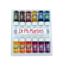 Dr. Ph. Martin&#39;s Bombay India Ink Set of 12 Paints - £23.88 GBP