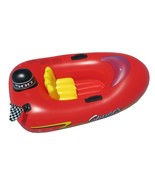 Speedboat Inflatable Kids Float, Red, 45&quot;/25&quot;/10&quot; - £27.25 GBP