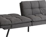 Modern Convertible Futon Sofa Bed, Memory Foam Loveseat Couch, Folding S... - $658.99
